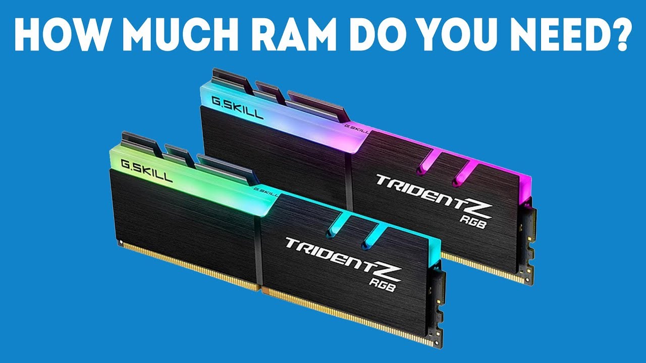 16 Vs 32 GB Ram. Much ram