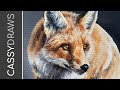 Painting a Fox in Acrylics