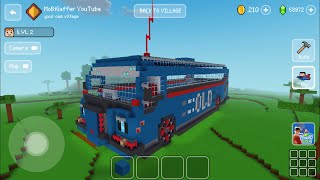 Block Craft 3D: Building Simulator Games For Free Gameplay#1041 (iOS & Android) | Awesome Big Bus 🚎 screenshot 4