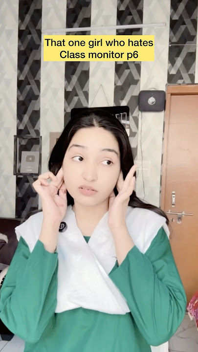 That one girl who hates monitor p6😂 #shorts #viral #explorepage