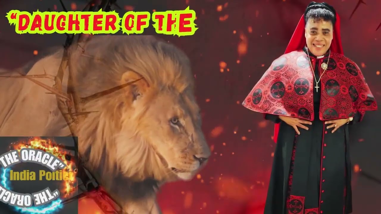 "DAUGHTER OF FIRE" BY INDIA POITIER "THE ORACLE" MUSIC PRODUCTIONS ALL RIGHTS RESERVED.