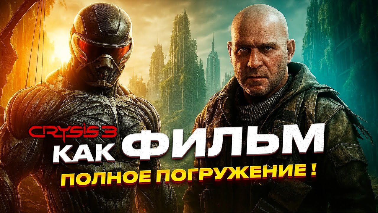 Я стал ГЕРОЕМ CRYSIS 3 - как в КИНО!