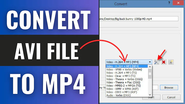 How to Convert AVI Video File to MP4