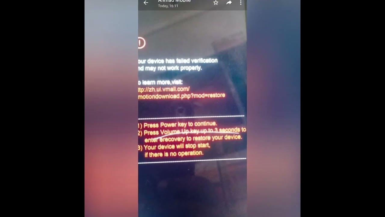 Erecovery get package info failed. Get package info failed huawei.