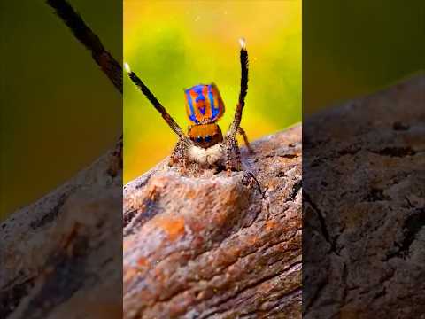 Peacock Spider / Павлиний паучок 🕷️ #peacockspider #животные #паук #wildlife #pets #animals