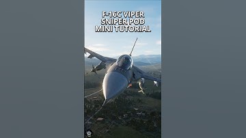 DCS: F-16C VIPER Mini Sniper Advanced Targeting Pod #dcs #dcsworld