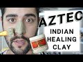 Aztec Indian Healing Clay Mask First Impressions! Remove Acne + Blackheads ✖ James Welsh