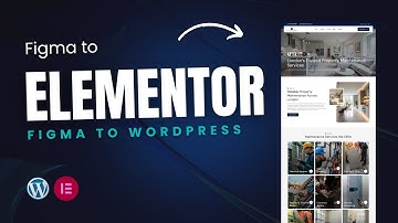 Convert Figma to Elementor WordPress From Scratch - Landing Page - Step by Step Guide!