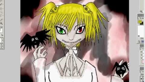 anime drawing with opencanvas