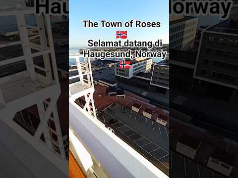 Haugesund, Norway???????? kota yg terkenal dg "The Town of Roses. #haugesund #norway #travel #explor