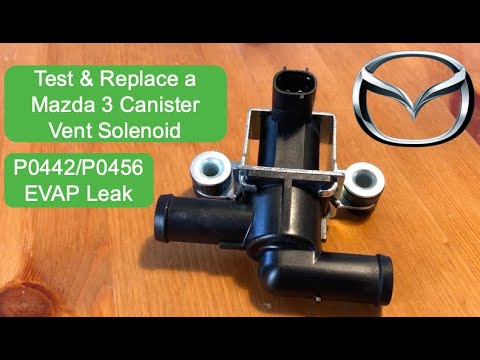 How to Diagnose and Replace a Mazda 3 Canister Vent Solenoid P0442 P0456