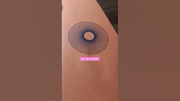 Amazing Spirograph #spirograph #satisfying #asmr #skills #pattern #india #usa #viral #shorts #trend