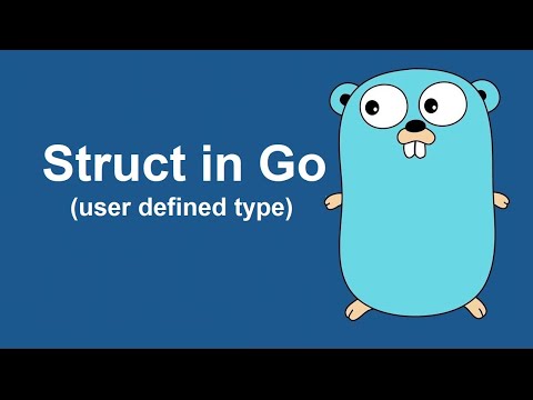 Golang tutorial #17: go (golang) user defined type structs.