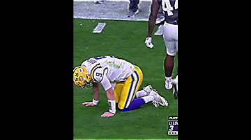 The Hit That Made Joe Burrow 🔥 #shorts