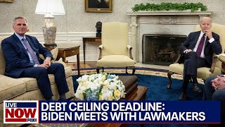 Debt ceiling: No deal in sight after Biden meets with congressional leaders | LiveNOW from FOX