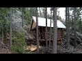 DIY: Building Off Grid 10x12 Hunting Log Cabin