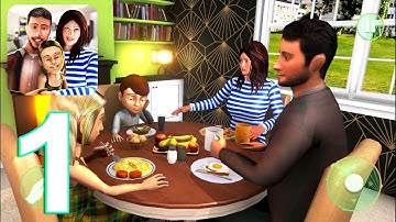 Family Simulator Virtual Mom Game Gameplay Walkthrough Part 1 (IOS/Android)