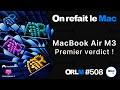 Macbook air m3 premier verdict orlm508