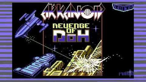 Arkanoid: Revenge of DOH - Full loading sequence (Commodore 64)
