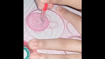 #satisfying #spirograph #drawing #spirography #design #diy #spiroart #designart #reelsvideo