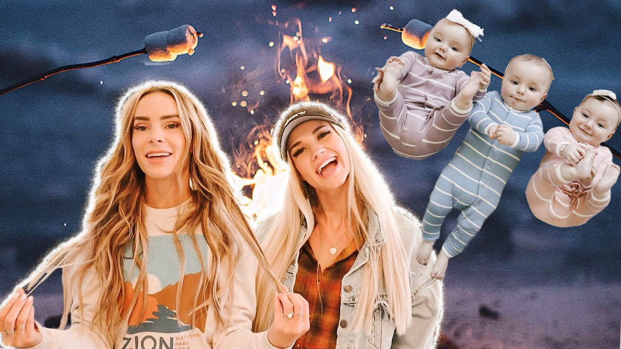 Twin Sisters Take Triplets On First Camping Trip Youtube Twin Sisters Take Triplets On First Camping Trip Youtube