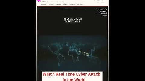 Watch Real Time Cyber Attack In The World || #shorts