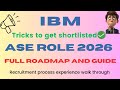 IBM 2026 Associate System Engineer recruitment process | Tricks to get shortlisted for IBM ASE role