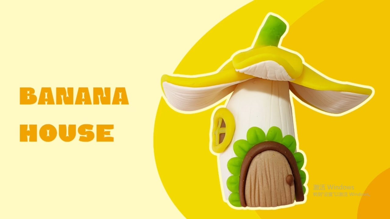 How to make a banana housecreate with Deli Genius YouTube