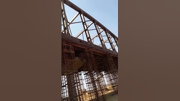 launching of bow string bridge span 102m