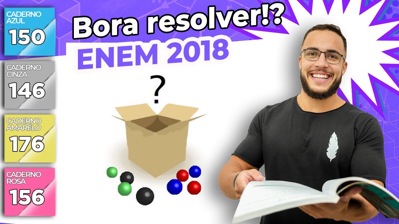 🔵 Questão 150 - Caderno Azul | Probabilidade | MATEMÁTICA ENEM 2018