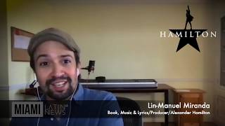 MLN Lin-Manuel Miranda talks "Hamilton" from stage to screen