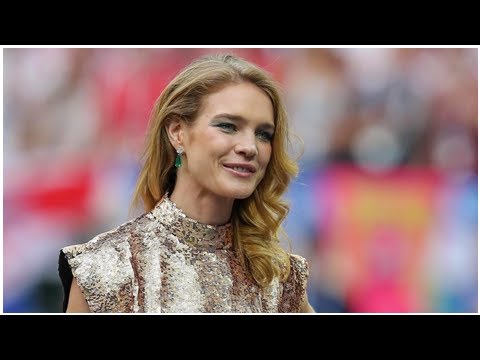 Natalia Vodianova's World Cup Dress Resembled the Trophy 