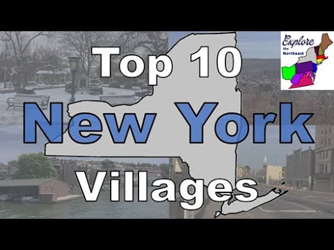 TOP 10 New York Villages/Small Towns to Visit