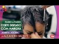 Passo a passo "Corte desfiado com Navalha - Como tirar volume"