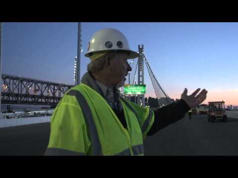 Video: Bay Lights och San Francisco Bay Bridge