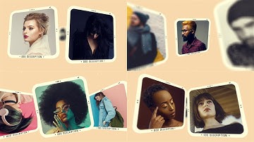 After Effects Template-Floating Photo Slideshow #AfterEffectsTemplate #AESlideshow #Slideshow