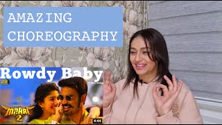 MOROCCAN REACTS TO ROWDY BABY - Maari 2 - Dhanush, Sai Pallavi - Yuvan Shankar Raja - Balaji Mohan