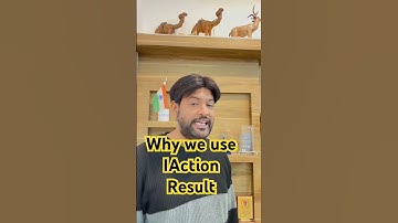 Why we use IActionResult in ASP.NET MVC #aspnetcore #aspmvc #csharp