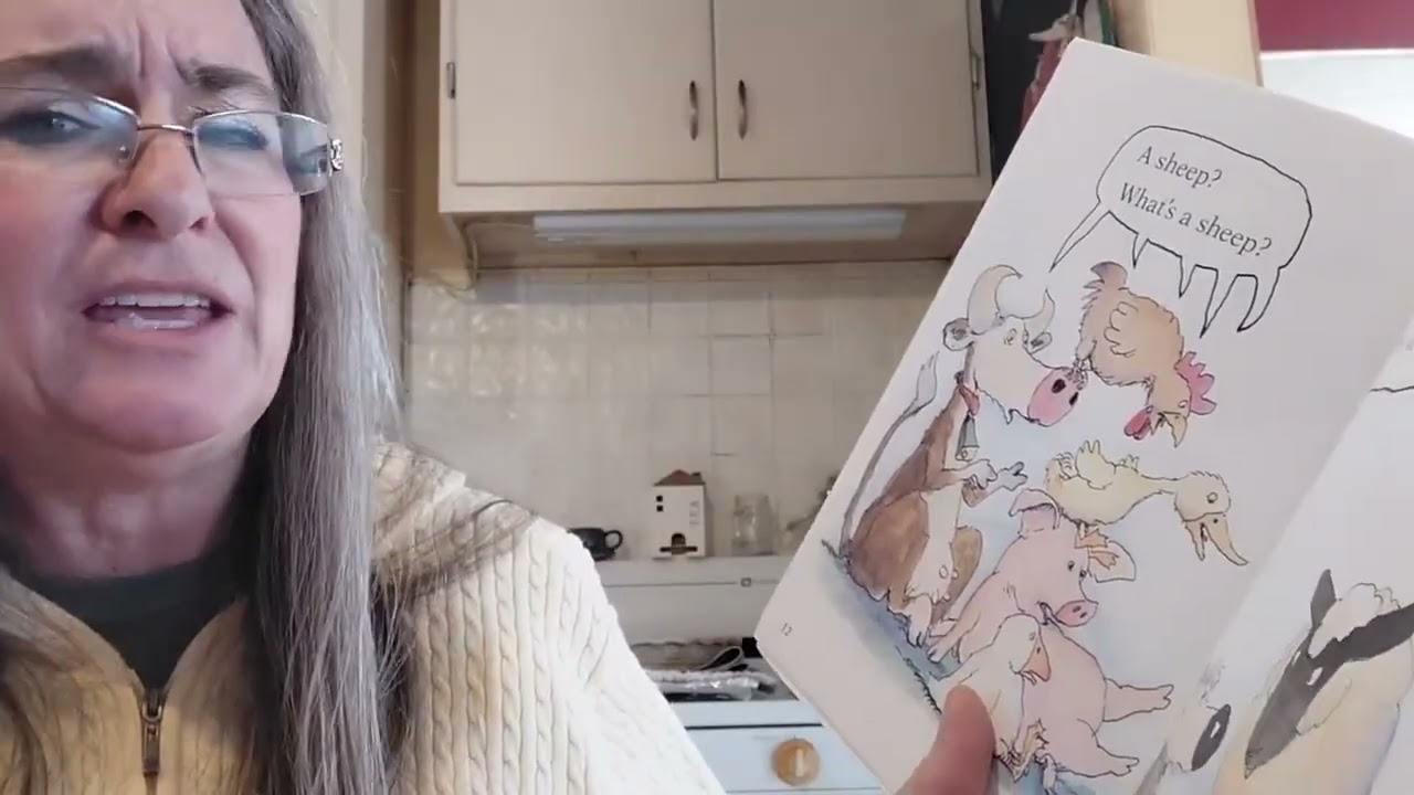 The Day the Sheep Showed Up McPhail Oma reads animal story. SUBSCRIBE & share this playlist.