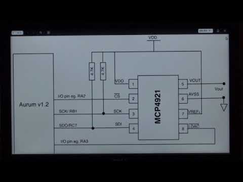 Serial Communication using SPI with PIC - YouTube