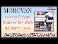 MOROVAN / LUXURY POLYGEL STARTER   KIT UNBOXING & SWATCHES/Amazon Haul /BEST POLYGEL KITS ON AMAZON