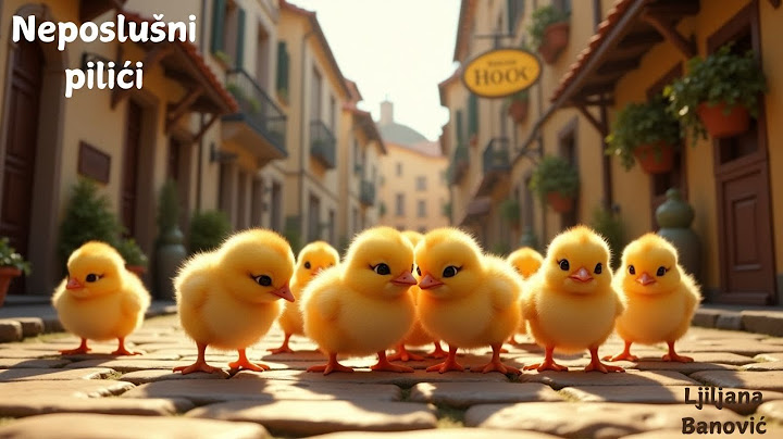 Dečje pesmice sa životinjama | Neposlušni pilići #deca #decijepesme #animals #kidsvideo #funny