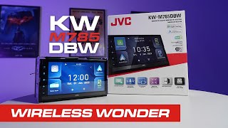 JVC KW M785DBW Wireless Apple CarPlay & Android Auto - Demo & Unboxing | Car Audio & Security