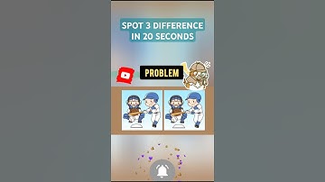 Challenge-281! Spot 3 Differences in 20 Seconds #shorts #viral #spotthedifference