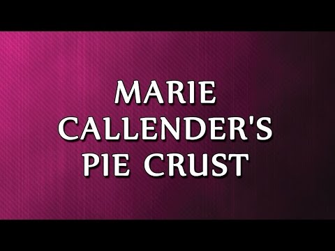 Marie Callender's Pie Crust | RECIPES | EASY TO LEARN