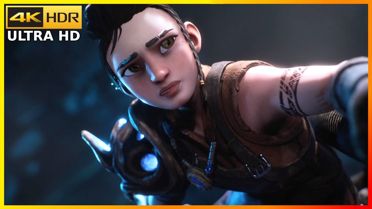 Kena Saves Hana And Adira The Woodsmith Cinematic Scene - Kena Bridge Of Spirits PS5™ 4K HDR 60fps