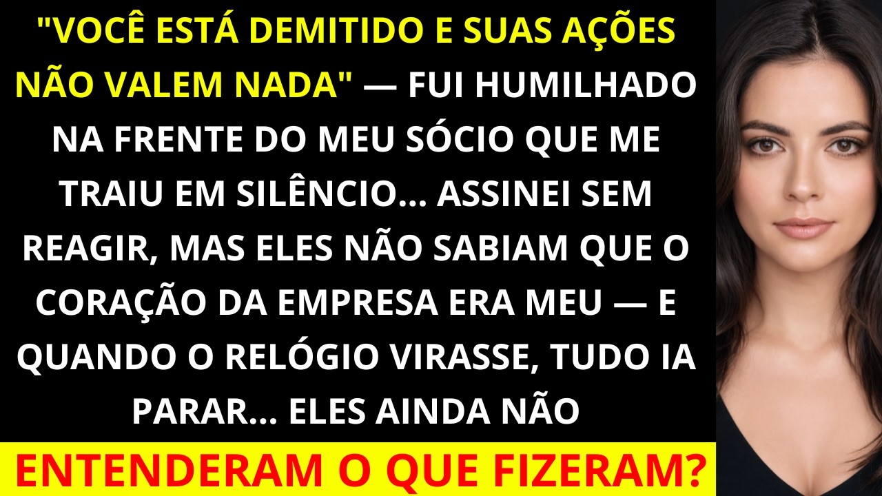 "Sterl, pode começar a se preparar para sair." Nesse momento, o sócio gerente da Vangar Capital jogou a pasta sobre a mesa, me encarando com frieza. Ao lado dele, meu ex-sócio e amigo de oito...