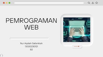 Tugas Pendahuluan Modul 2 Pemrograman Web