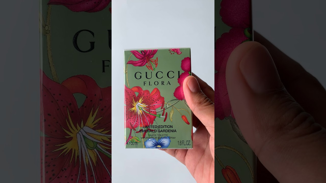 gucci flora emerald gardenia limited edition