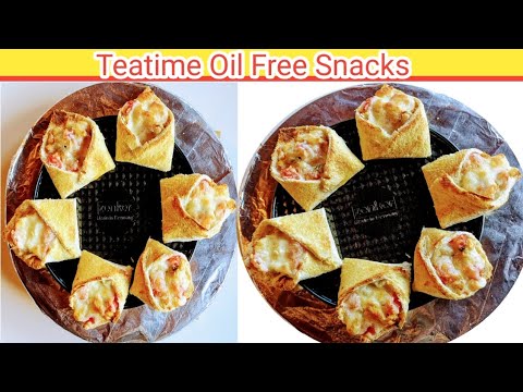 How to make Bread Envelopes Snacks I Bread Snacks Recipes | | Snacks By ...